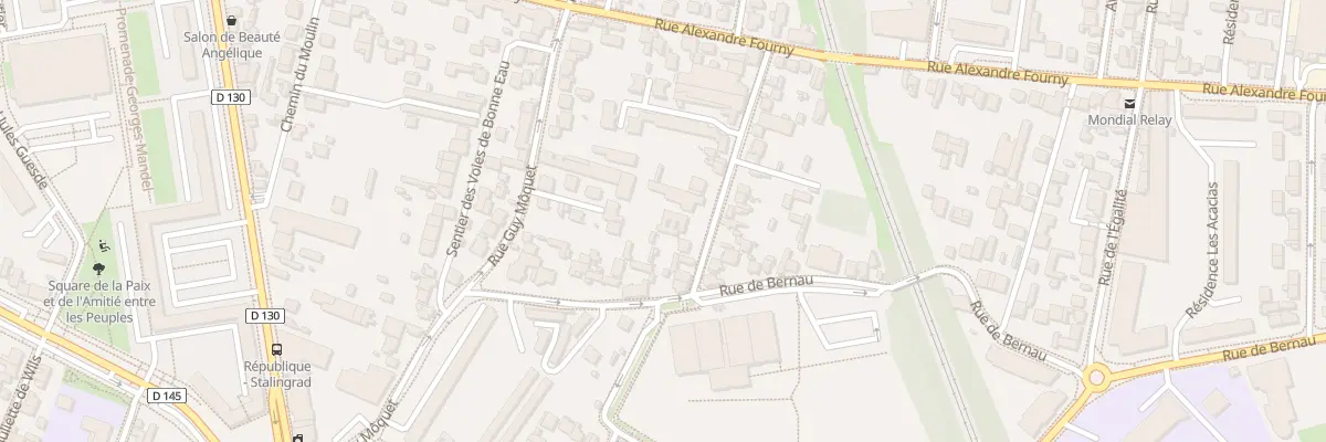 Plan du 7 Rue du Panorama à Champigny-sur-Marne