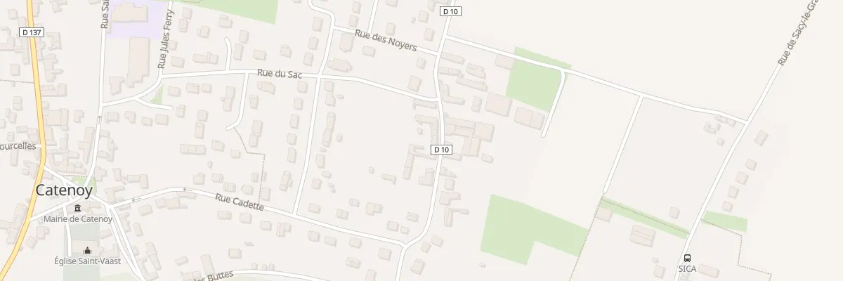 Plan du 13 Rue de Visigneux à Catenoy