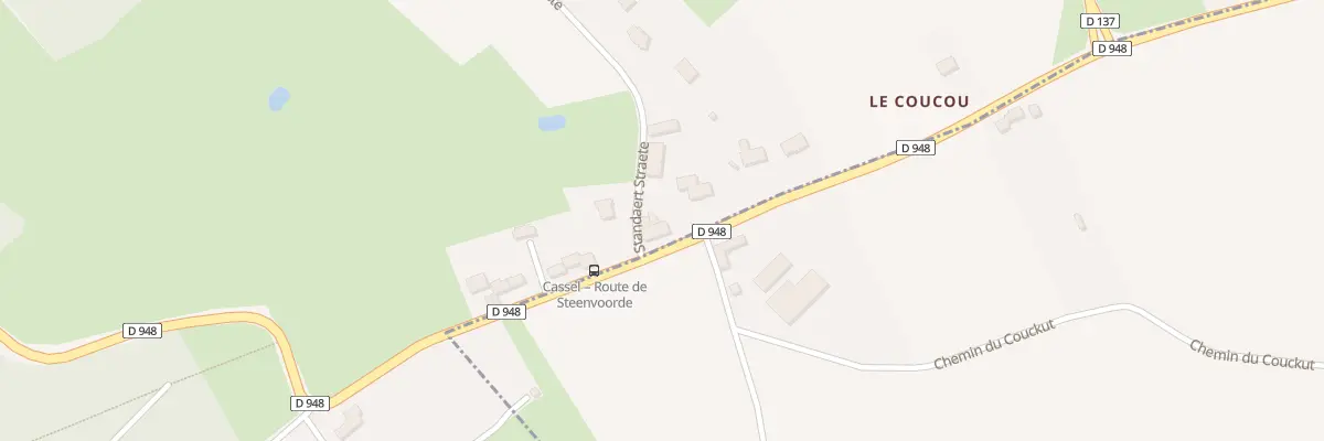 Plan du 2781 Vc Standaert Straete à Cassel