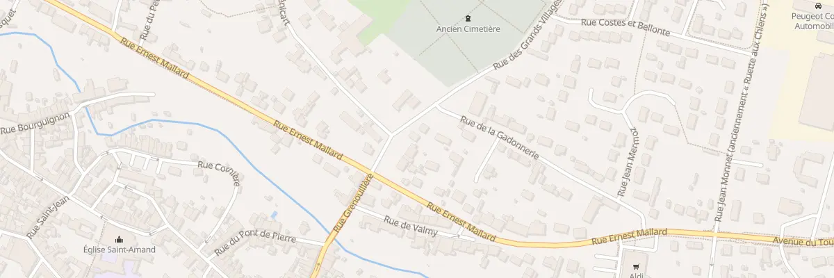 Plan du 56 Rue des Grands Villages à Saint-Amand-Montrond