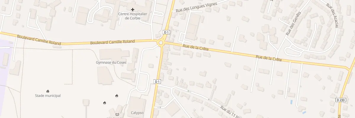 Plan du 64 Rue Gambetta à Corbie
