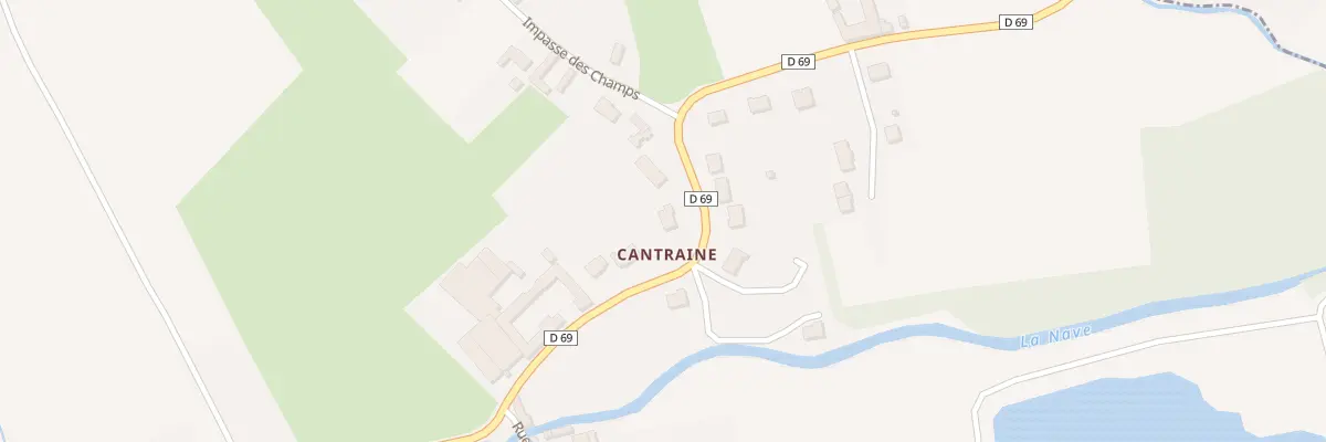Plan du 84B Rue Principale a Cantraine à Lillers