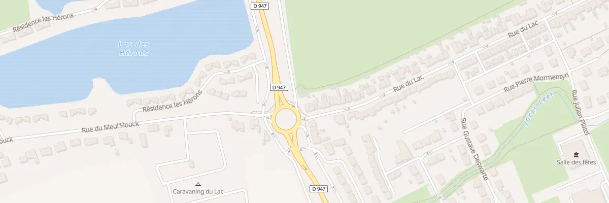 Plan du 98 Rue du Lac à Ghyvelde