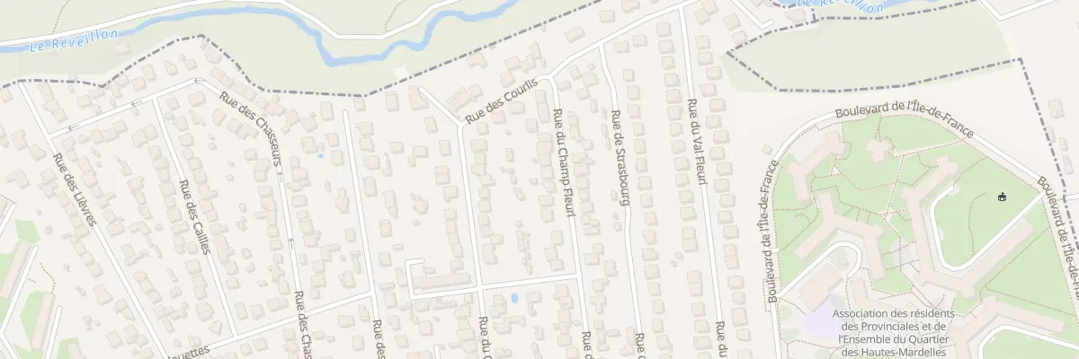 Plan du 65 Rue du Champfleuri à Brunoy