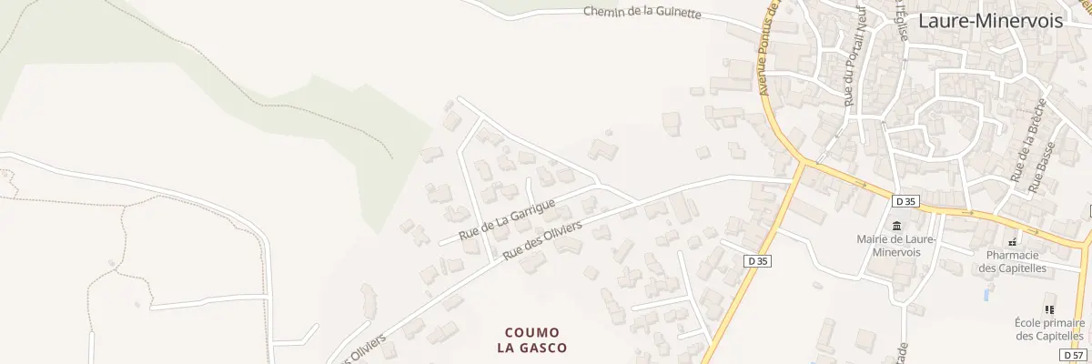 Plan du 5532 La Garrigue à Laure-Minervois