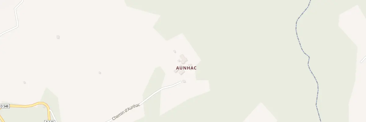 Plan du 5139 Aunhac à Pruines