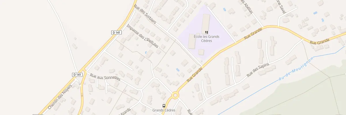 Plan du 1034 Rue Grande à Saint-Fargeau-Ponthierry