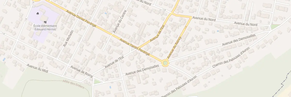 Plan du 67 Av Daniel Perdrigé à Neuilly-Plaisance
