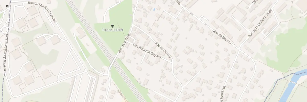 Plan du 7 Rue Auguste Guyard à Épinay-sous-Sénart