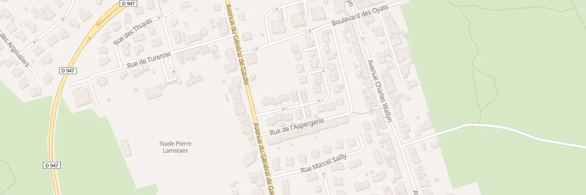 Plan du 21 Rue du Commandant Dewulf à Bray-Dunes