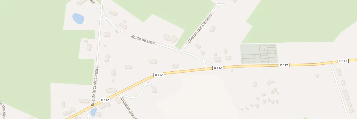 Plan du 30 Rte de St Desire à Chazemais