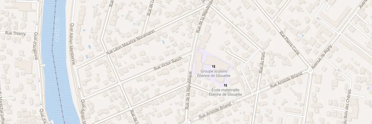 Plan du 28 Rue Victor Basch à Bry-sur-Marne