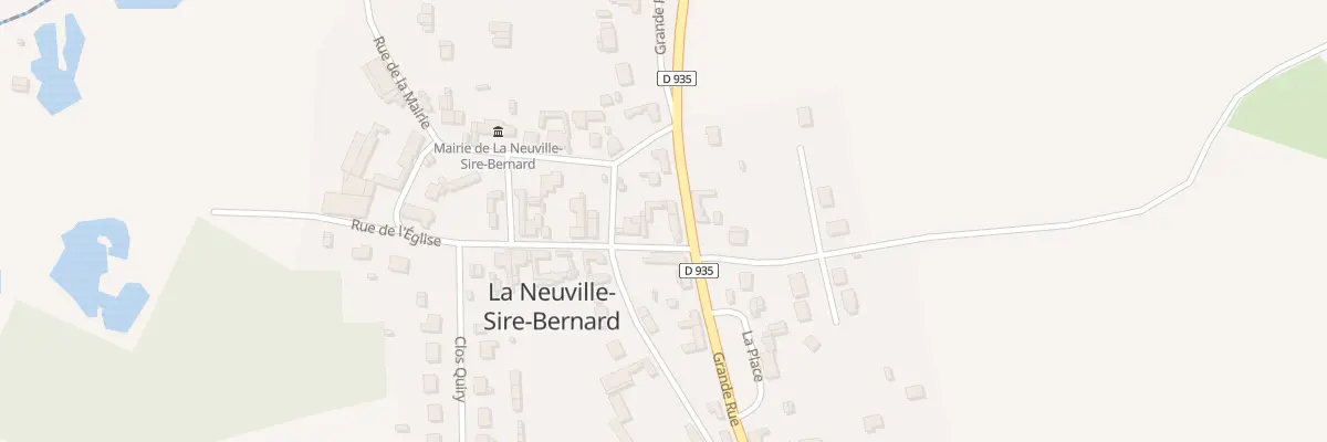 Plan du 1 Rue de l’Eglise à La Neuville-Sire-Bernard