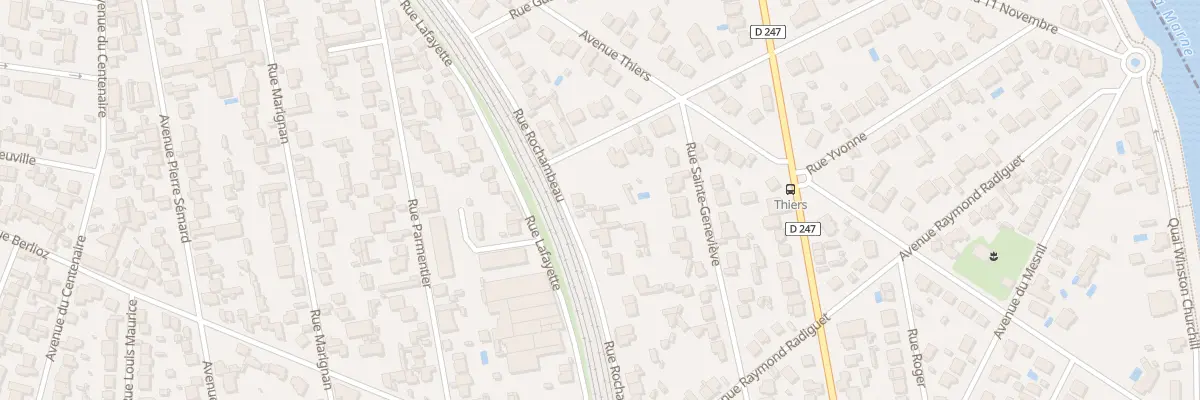 Plan du 26 Rue Rochambeau à Saint-Maur-des-Fossés