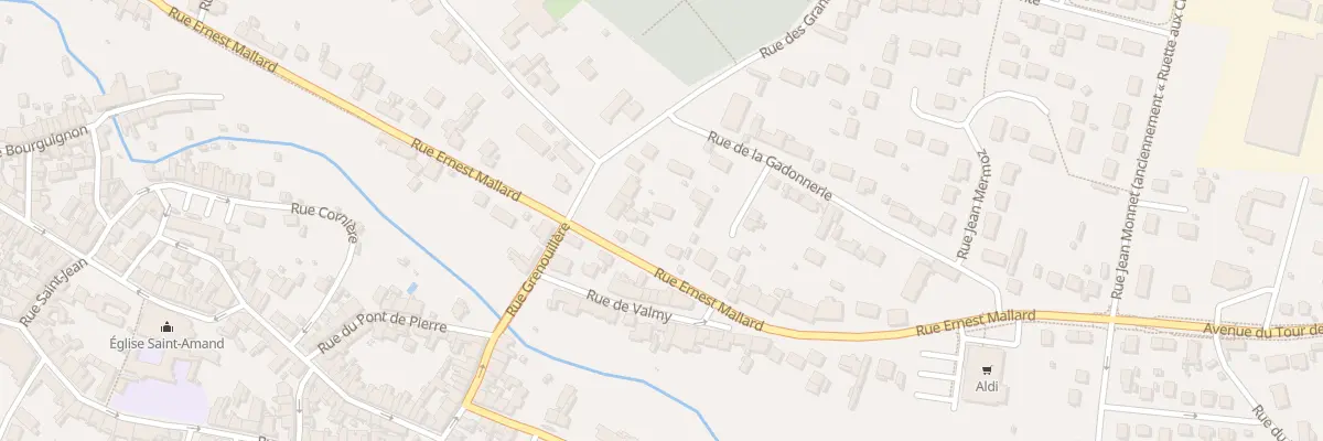 Plan du 111 Rue Ernest Mallard à Saint-Amand-Montrond