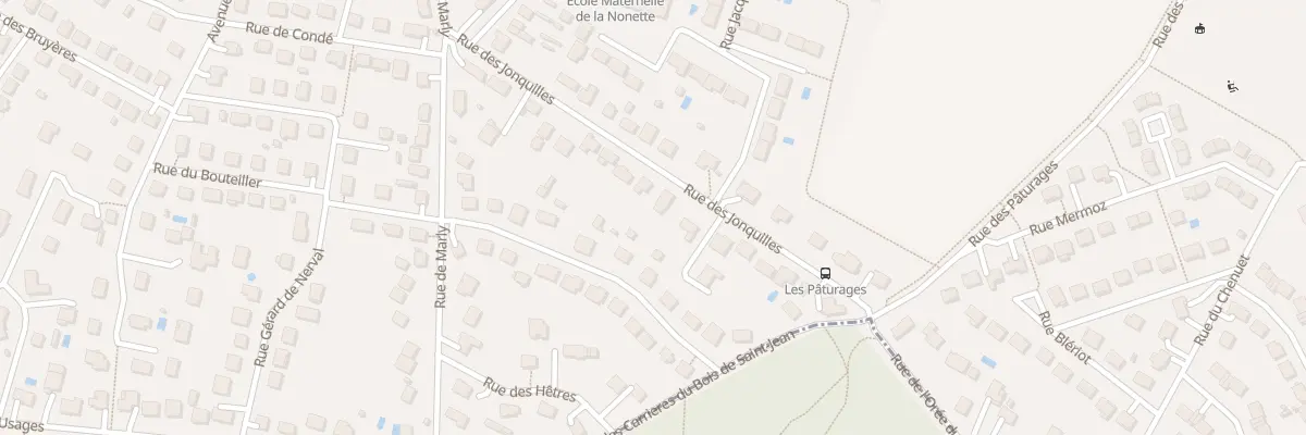 Plan du 18 Rue des Jonquilles à Orry-la-Ville