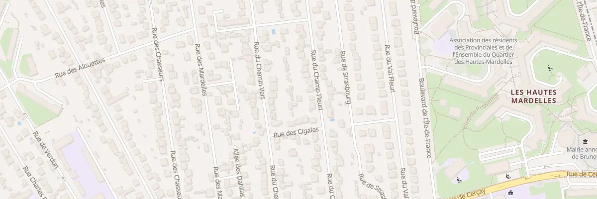Plan du 29B Rue du Champfleuri à Brunoy