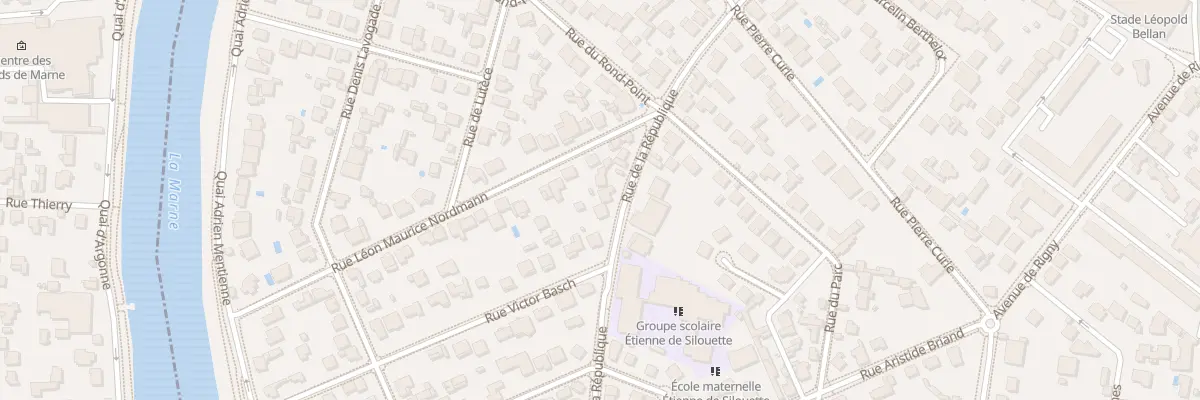Plan du 81 Rue de la République à Bry-sur-Marne