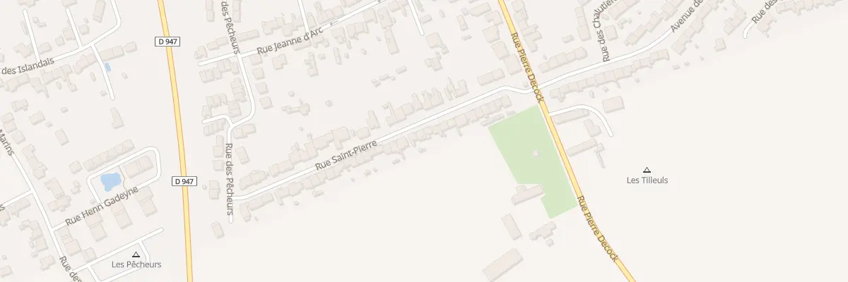 Plan du 23 Rue Saint-Pierre à Bray-Dunes