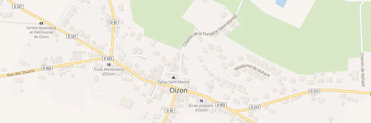 Plan du 6 Che de la Fontaine St Martial à Oizon