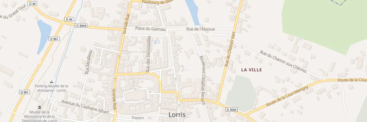 Plan du 4 Pl Victor Hugo à Lorris