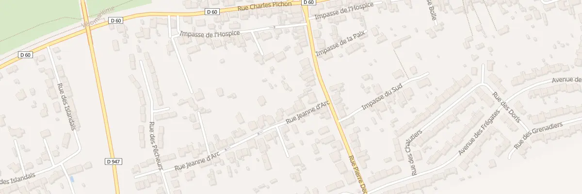 Plan du 2B Rue Jeanne d’Arc à Bray-Dunes