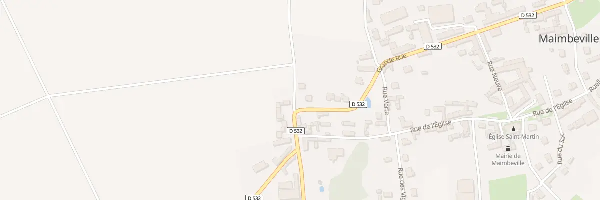 Plan du 9 Gr Grande Rue à Maimbeville