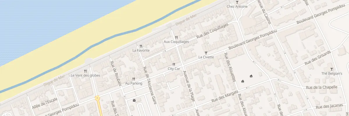 Plan du 481 Av de la Plage à Bray-Dunes
