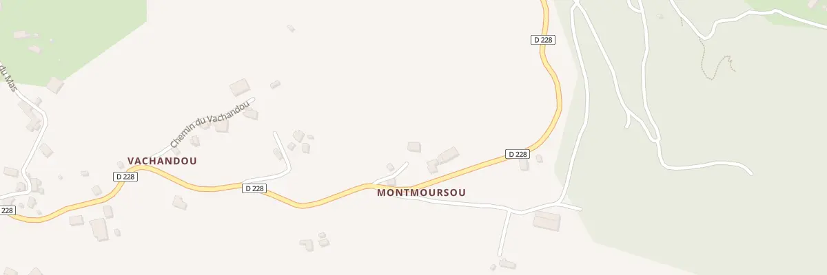 Plan du 2 Che des Costes à Ladinhac