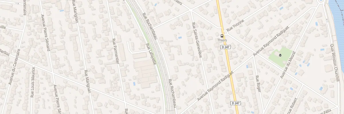 Plan du 20 Rue Rochambeau à Saint-Maur-des-Fossés