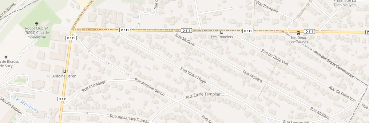 Plan du 60 Rue Victor Hugo à Sucy-en-Brie