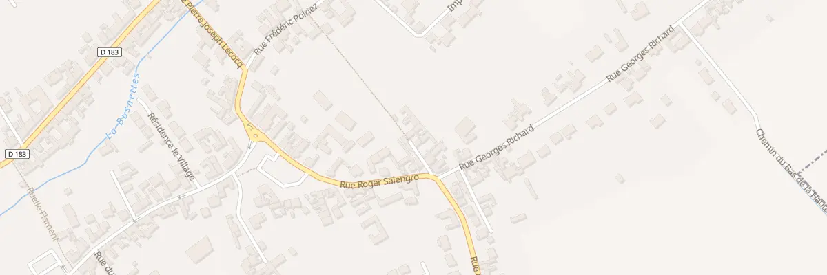 Plan du 12 Rle du Touquet à Allouagne