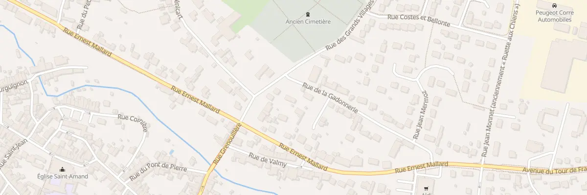 Plan du 4 Rue de la Gadonnerie à Saint-Amand-Montrond