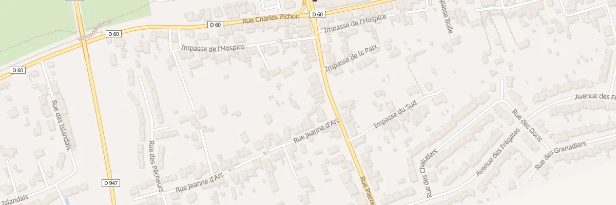 Plan du 38 Rue Pierre Decock à Bray-Dunes