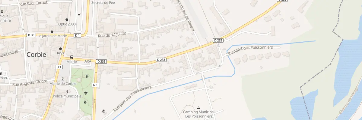 Plan du 2 Rue Théodule Tierce à Corbie