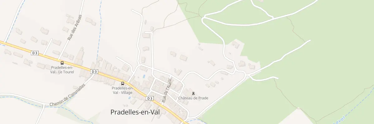 Plan du 3 Che de la Cité à Val-de-Dagne