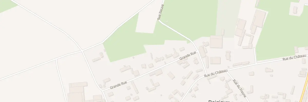 Plan du 7B Gr Grande Rue à Baizieux
