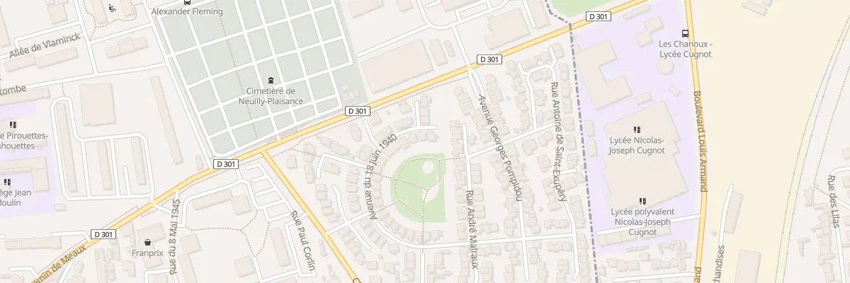 Plan du 58 Rue du 18 Juin 1940 à Neuilly-Plaisance