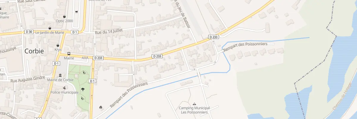 Plan du 4 Rue Théodule Tierce à Corbie