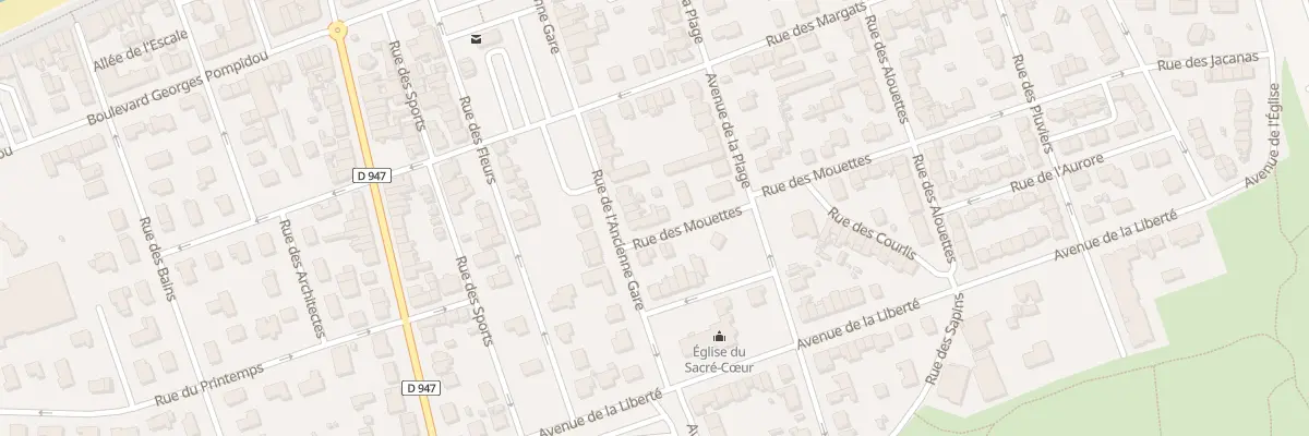 Plan du 19 Rue des Mouettes à Bray-Dunes