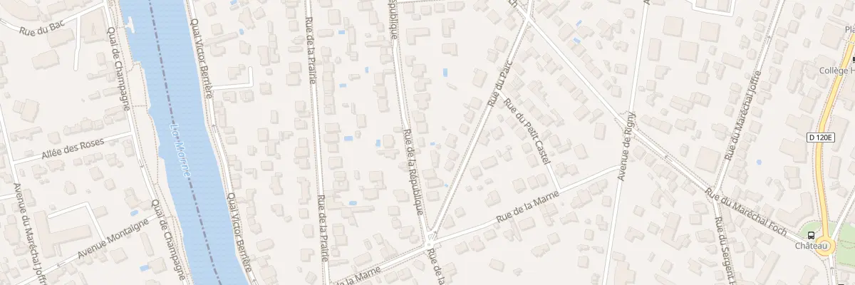 Plan du 40 Rue de la République à Bry-sur-Marne