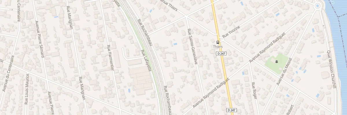 Plan du 22 Rue Rochambeau à Saint-Maur-des-Fossés