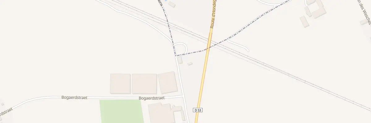 Plan du 1028 Rue de Sainte Marie Cappel à Hondeghem