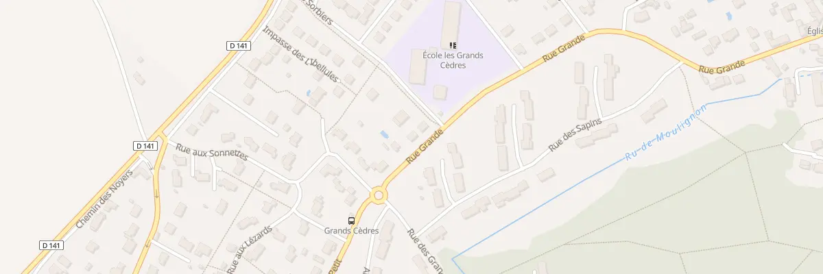 Plan du 1000 Rue Grande à Saint-Fargeau-Ponthierry