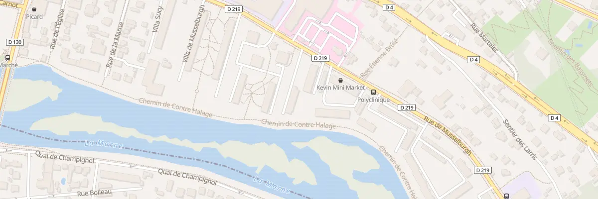 Plan du 26 Rue de Musselburgh à Champigny-sur-Marne