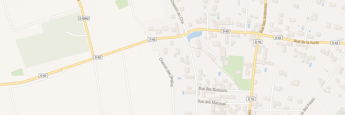 Plan du 6 Rue de l’Ermitage au Vaudoué