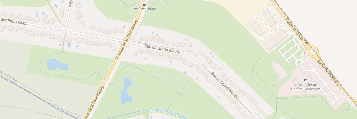 Plan du 20 Rue du Grand Maury à Saint-Pierre-du-Perray