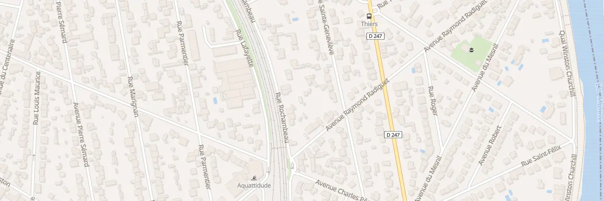Plan du 12 Rue Rochambeau à Saint-Maur-des-Fossés
