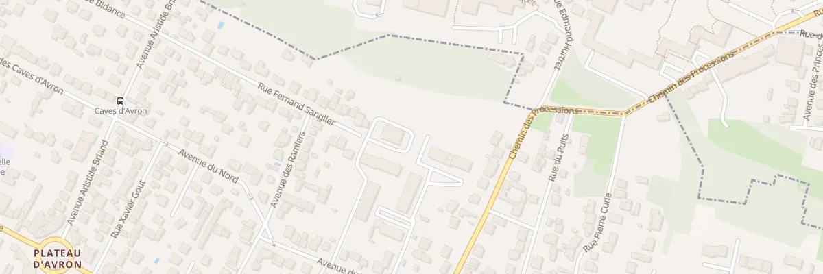 Plan du 16 Av du Centre Prolongee à Neuilly-Plaisance