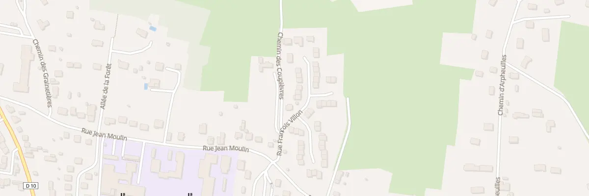 Plan du 3 Rue François Villon à Saint-Amand-Montrond